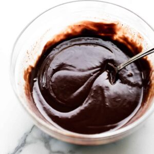 dark chocolate ganache
